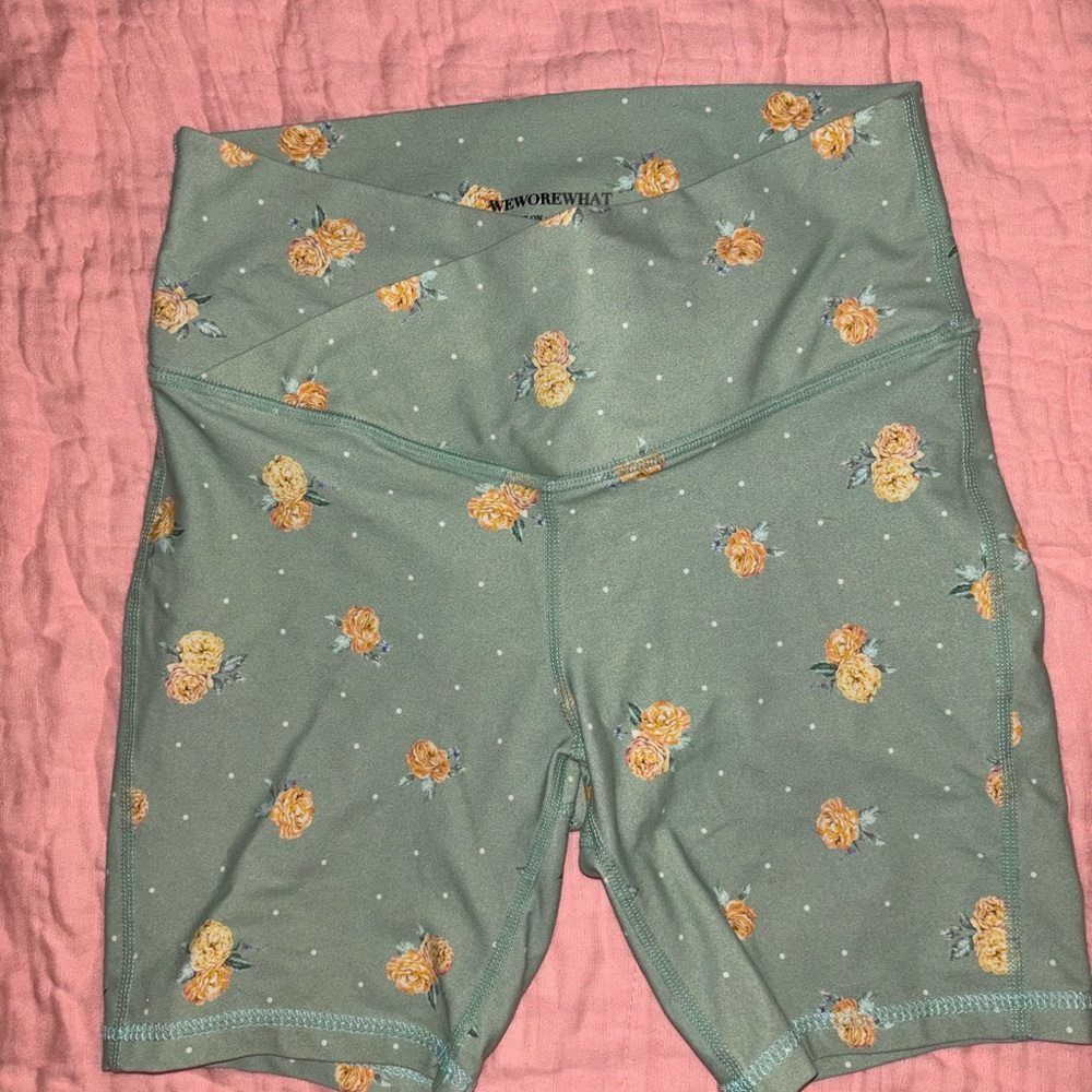 2/$25 WeWoreWhat Floral Bike Shorts